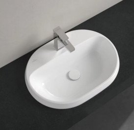 Раковина для ванної кімнати Villeroy & Boch Architectura 60х45 см санітарна кераміка альпійський білий 5A666101