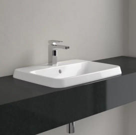 Раковина для ванной Villeroy & Boch Architectura 60х45 см санитарная керамика альпийский белый CeramicPlus 5A6760R1
