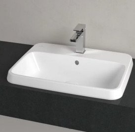 Раковина для ванної кімнати Villeroy & Boch Architectura 60х45 см санітарна кераміка альпійський білий CeramicPlus 5A6760R1