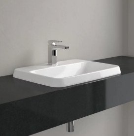 Раковина для ванной Villeroy & Boch Architectura 60х45 см санитарная керамика альпийский белый 5A676101