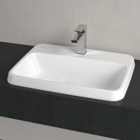 Раковина для ванної кімнати Villeroy & Boch Architectura 60х45 см санітарна кераміка альпійський білий CeramicPlus 5A6761R1