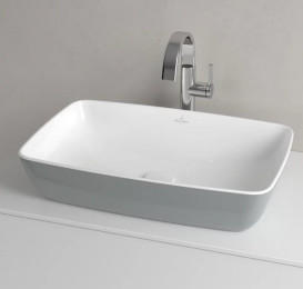 Раковина для ванной Villeroy & Boch Artis 58х38,5 см без перелива TitanCeram french linen 417258BCT7