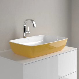 Раковина для ванной Villeroy & Boch Artis 58х38,5 см без перелива TitanCeram Indian summer (желтый) 417258BCW9
