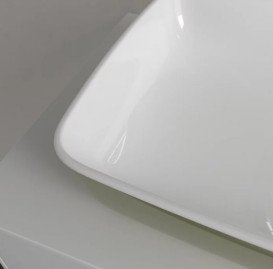 Раковина для ванної Villeroy & Boch Artis 58х38,5 см без переливу TitanCeram sage green (зелена шавлія) 417258BCS8