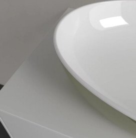 Раковина для ванной Villeroy & Boch Artis 61х41 см без перелива TitanCeram sage green (зеленый шалфей) 419861BCS8