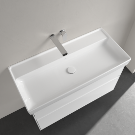 Раковина для ванної кімнати Villeroy & Boch Collaro 100x47 см камінь білий CeramicPlus 4A33A3RW