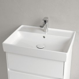 Раковина для ванной Villeroy & Boch Collaro 55x44 см с переливом альпийский белый TitanCeram 4A335501