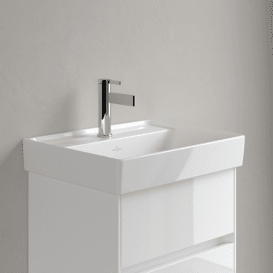 Раковина для ванной Villeroy & Boch Collaro 50x40 см без перелива альпийский белый CeramicPlus  433451R1
