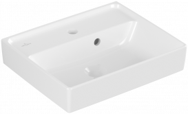 Раковина для ванної Villeroy & Boch Collaro 45x37 см з переливом білий альпійський TitanCeram 43344501