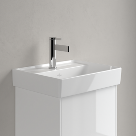 Раковина для ванної Villeroy & Boch Collaro 45x37 см без переливу білий альпійський TitanCeram 43344601