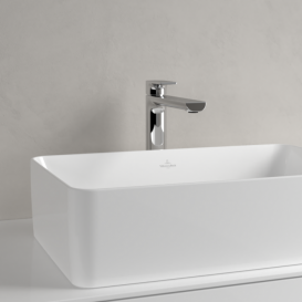 Раковина для ванної Villeroy & Boch Collaro 56x36 см накладна камінь білий CeramicPlus 4A2056RW