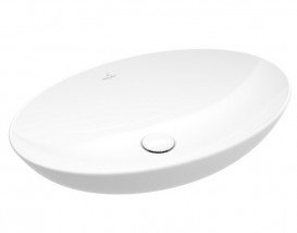 Раковина для ванной Villeroy & Boch Loop & Friends 56х38 см керамика CeramicPlus альпийский белый 4A4701R1