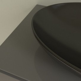 Раковина для ванної Villeroy & Boch Loop & Friends 56х38 см кераміка CeramicPlus чорний матовий 4A4701S5
