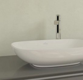 Раковина для ванної кімнати Villeroy & Boch Loop & Friends 56х38 см кераміка альпійський білий 4A490101