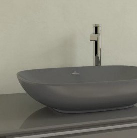 Раковина для ванной Villeroy & Boch Loop & Friends 56х38 см керамика CeramicPlus графит 4A4901i4