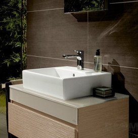 Раковина для ванной Villeroy & Boch Memento 60х42 см санитарная керамика CeramicPlus альпийский белый 51336LR1