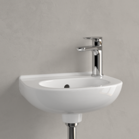 Раковина для ванной Villeroy & Boch O.Novo 36х27 см компактная CeramicPlus альпийский белый 536036R1