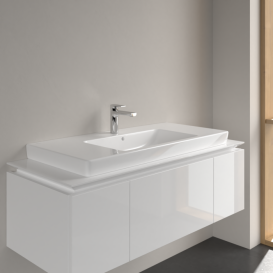 Раковина для ванной Villeroy & Boch Subway 2.0 100х48 см санитарная керамика CeramicPlus альпийский белый 71751GR1