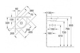 Раковина для ванной Villeroy & Boch Subway 2.0 32х32 см санитарная керамика CeramicPlus альпийский белый 731945R1