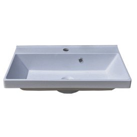 Раковина для ванной Vivia Idea 60 60х35 см искусственный камень белый А0053264