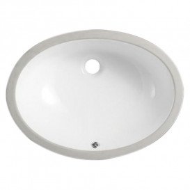 Раковина для ванной врезная под столешницу Volle 57х42 см керамика белый 13-01-05