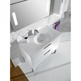 Раковина для ванної підвісна / накладна Roca Kalahari 80х49 см кераміка біла A32787800H