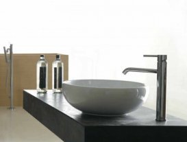 Раковина для ванной Galassia Ergo врезная круглая без отверстия перелива белый 7117