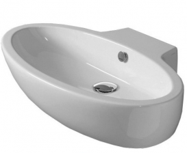 Раковина для ванної підвісна Simas колекція Spazio біла LFT34