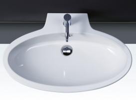 Раковина для ванної підвісна Simas колекція Spazio біла LFT34