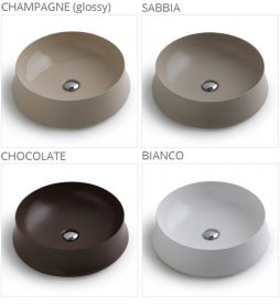 Раковина для ванной накладная Simas коллекция Sharp белая SH02