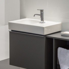 Раковина Geberit iCon з поличкою праворуч санфарфор білий 124053000