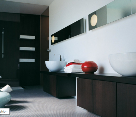 Раковина для ванной накладная Flaminia коллекция Dip белая DP481