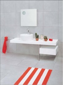 Раковина накладна Flaminia Twin Set 5050 / 42A