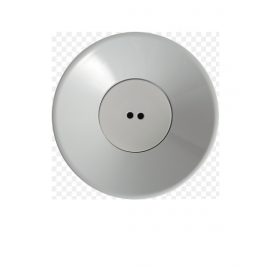 Раковина накладна Kerasan Deco Cocktail ø45 см санфарфор білий / чорний глянсовий 480129