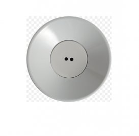 Раковина накладна Kerasan Deco Cocktail ø45 см санфарфор білий / сірий-матовий 480166