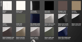 Раковина напольная Kerasan Artwork Moloco санфарфор белый/бургундский матовый 4741K67