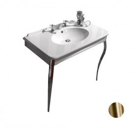 Раковина подвесная с консолью Kerasan Retro белая 1049К3