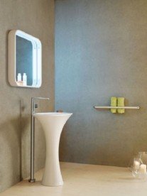 Раковина TOTO Le Muse напольная овальная керамика белый LW817J