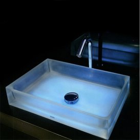 Раковина TOTO Luminist напіввбудована прямокутна білий MRZ710BCB1