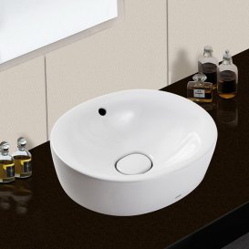 Раковина TOTO NC накладна овальна кераміка білий LW760LB