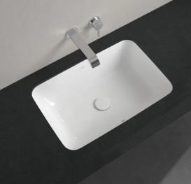 Раковина Villeroy & Boch Architectura 63х43 см із переливом санітарна кераміка альпійський білий CeramicPlus 5A7760R1