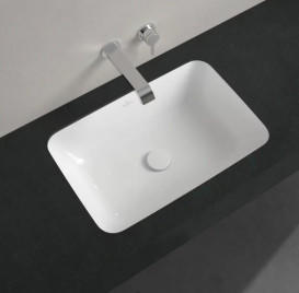 Раковина Villeroy & Boch Architectura 63х43 см без перелива санитарная керамика альпийский белый CeramicPlus 5A7761R1