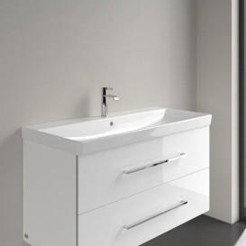 Раковина Villeroy & Boch Avento 100х47 см із переливом санітарна кераміка альпійський білий 4156A501