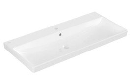 Раковина Villeroy & Boch Avento 100х47 см із переливом санітарна кераміка альпійський білий 4156A501