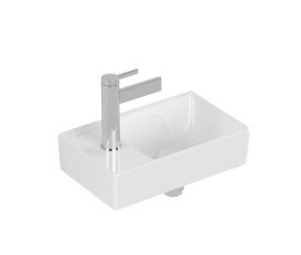 Раковина Villeroy & Boch Avento 36х22 см чаша праворуч санітарна кераміка CeramicPlus білий альпійський 43003RR1