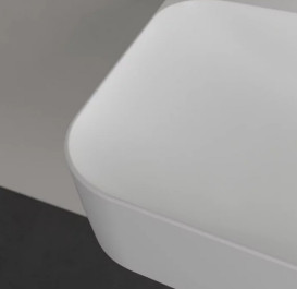 Раковина Villeroy & Boch Finion 100х47 см без перелива TitanCeram CeramicPlus каменный белый 4168A1RW