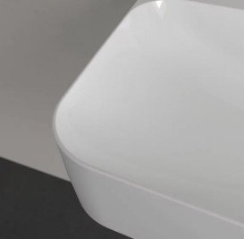 Раковина Villeroy & Boch Finion 80х47 см со скрытым переливом TitanCeram CeramicPlus альпийский белый 416884R1
