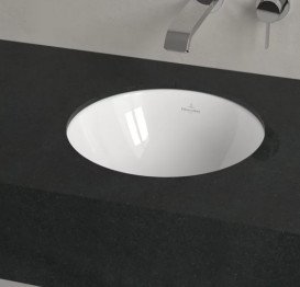 Раковина Villeroy & Boch Loop & Friends ⌀33 см без переливу TitanCeram альпійський білий 4A510101