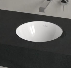 Раковина Villeroy & Boch Loop & Friends ⌀38 см без перелива TitanCeram CeramicPlus альпийский белый 4A5201R1