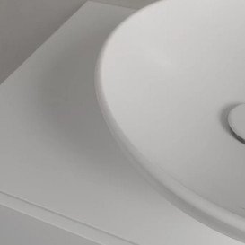 Раковина Villeroy & Boch Loop & Friends ⌀42 см без переливу TitanCeram CeramicPlus кам'яний білий 4A4601RW